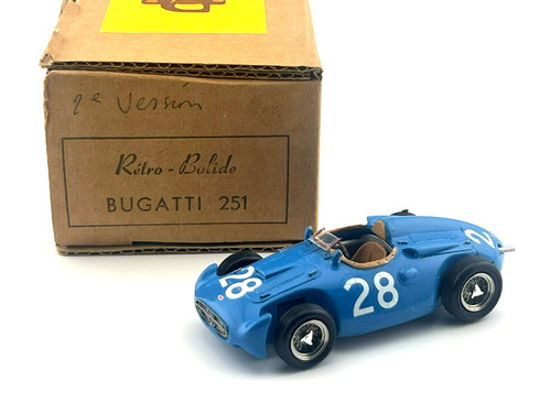 Retro bolide bugatti 251 - retro-bolide,