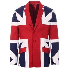 NEW MENS MOD 60s UNION JACK