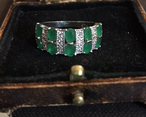 Vintage style emerald - vintage,