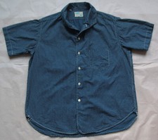 Workers K&T H MFG Co Italian Collar Shirt, Polka Dot Size 16 Large