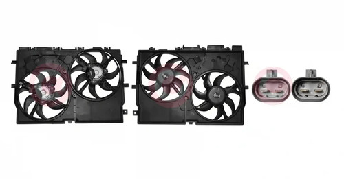 Radiator fan motor for