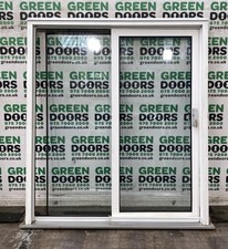 UPVC SLIDING PATIO DOORS WHITE