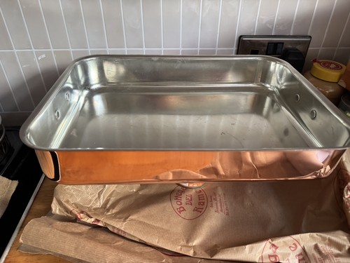 Copper roasting pan - copper,