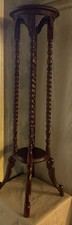 Vtg Barley Twist Pedestal