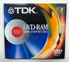 TDK DVD-RAM 4.7GB  TYPE II