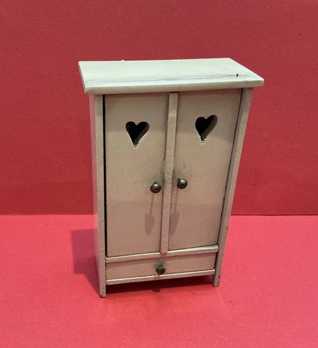 Vintage dolls house wardrobe - vintage,