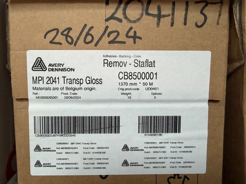 Avery dennison mpi - dennison, transp
