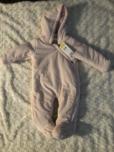 Baby girls padded snowsuit - baby,