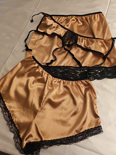 Vintage satin slip set - vintage,
