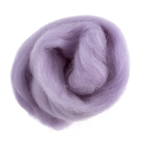 Natural wool roving 10g - natural,