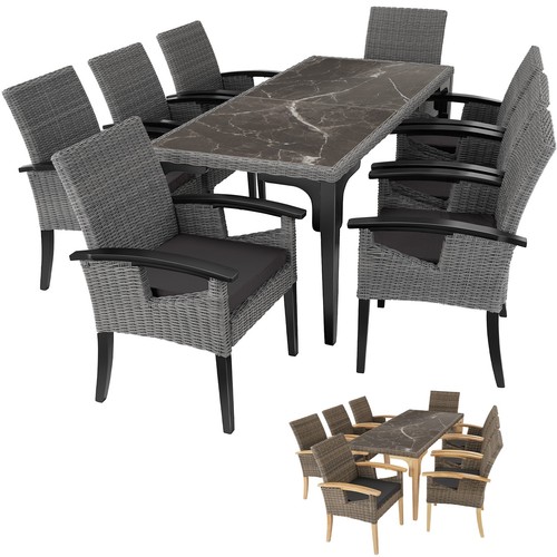 Garden table and chairs - garden,