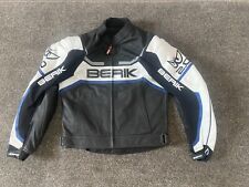 BERIK Mens Leather Motorcycle