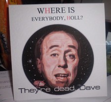 Holly red dwarf card - dwarf,
