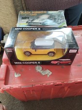 2x Remote Control Vehicles Mini Cooper And Porsche 935/78
