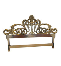 Vintage Rococo Gilded Iron