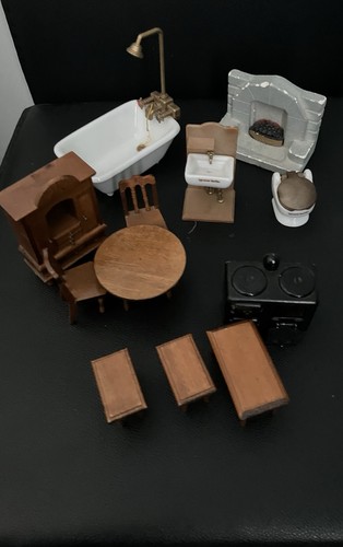Vintage dollhouse miniature - dollhouse,