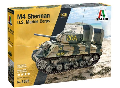 Italeri 6583 m4a2 sherman - italeri, 1/35