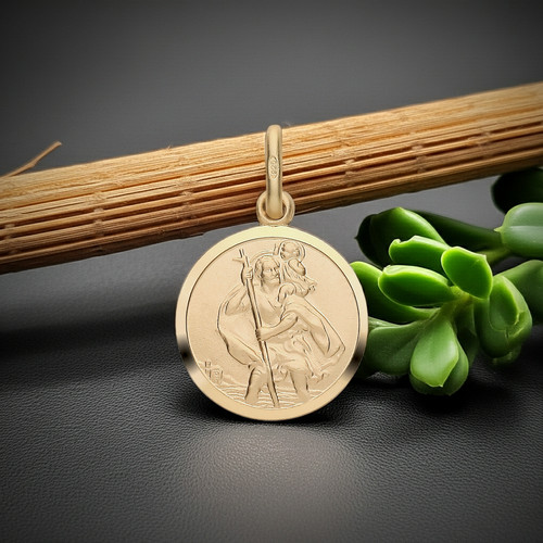 18ct gold christopher - st,