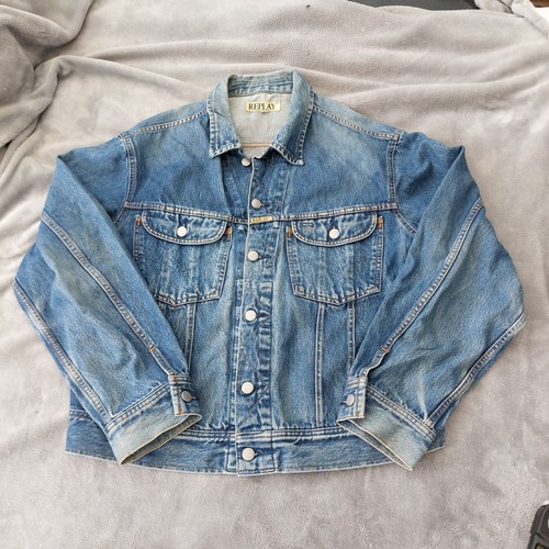 Vintage replay denim jacket - vintage,