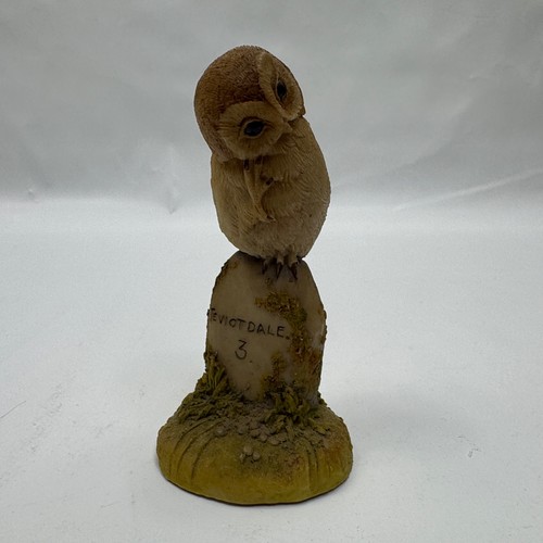 Milestone owl figurine - milestone,