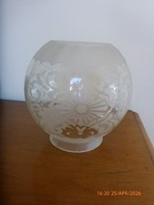 Vintage frosted glass