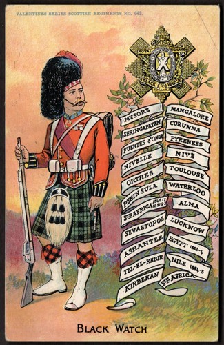 British military postcard - british,