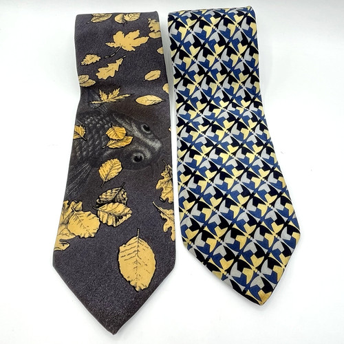 Lot vtg escher silk - lot,