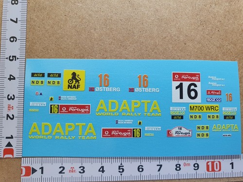 Decals subaru impreza wrc - decals, 1/32