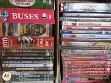 TRANSPORT - BUSES - TRAMS - CARS - STEAM - TRAINS MULTI DISCOUNT DVDS