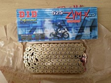 DID Gold X-Ring Chain 525 ZVMX 106 Links NOS