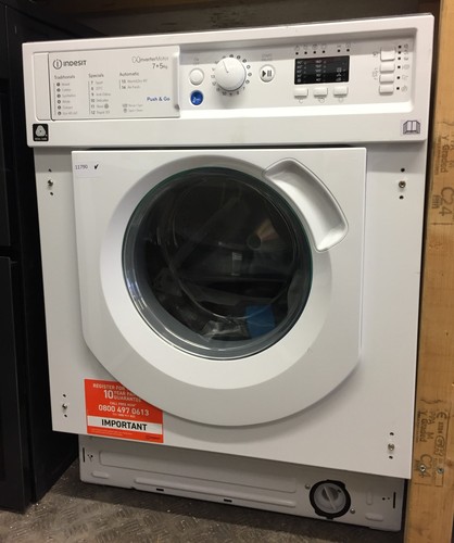 Indesit built washer dryer - indesit,