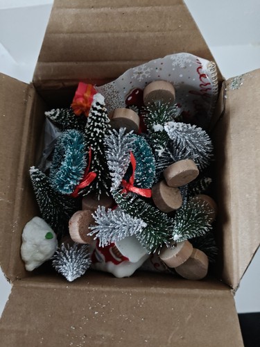 Christmas cake decorations - christmas,