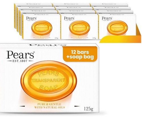Pears transparent amber soap - pears,