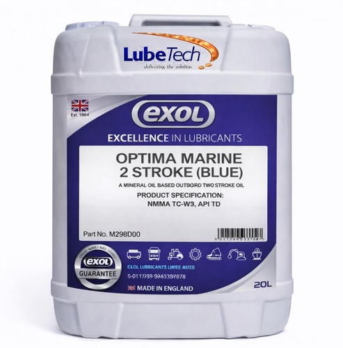 Blue marine outboard - blue, stroke