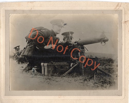 Ww1 vickers gun and - ww1,