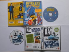 2x PETER KAY DVDs (1 HAND-SIGNED) - 'LIVE AT THE TOP OF THE TOWER' + 'DRIVEN TO