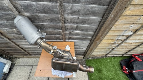 Genuine yamaha yzf exhaust - genuine, r1