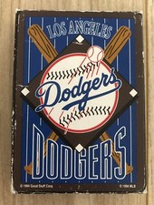 Vintage Playing Cards LOS ANGELES DODGERS - Good Stuff Corp 1994 -  POKER Size