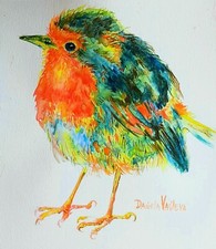 Original painting colorful