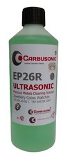 Ultrasonic cleaning fluid