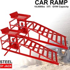 2PCS Auto Car Service Ramps