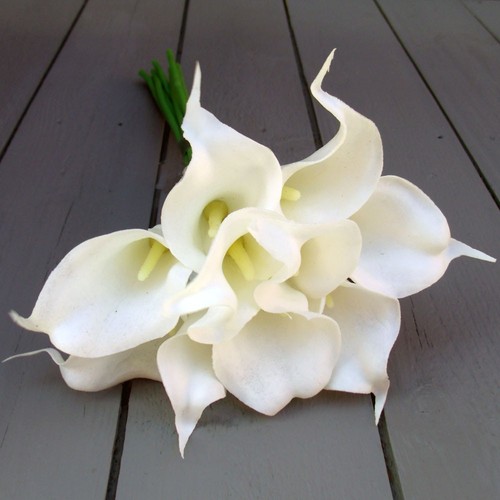 Artificial calla lily bunch - artificial, of
