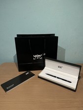 Mont Blanc Black and Silver Pen
