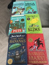 x6 Hard Back David Walliams Books