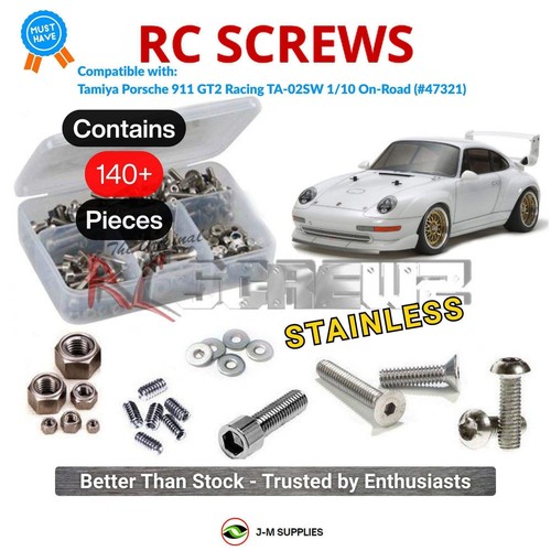 Rcscrewz stainless screw kit - stainless,