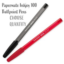 Papermate Ballpoint Pens Inkjoy Medium Point - Choose Colour & Pack Size - Uk