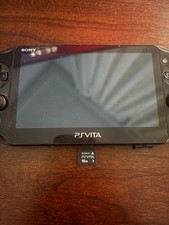PlayStation Vita Console Slim (PS Vita) PCH-2003 - Black 16GB Memory Card 