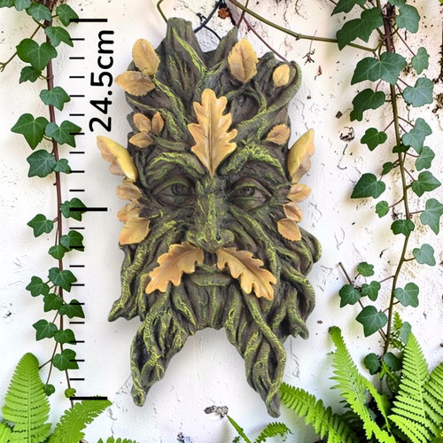 Green man yellow - green,