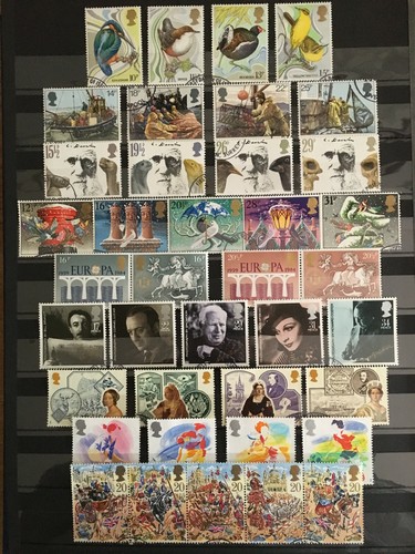 Stamps commemoratives fine - gb,