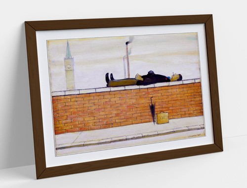 Lowry man lying - lying, a